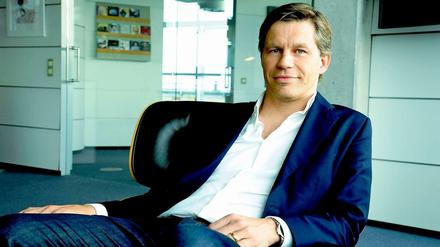 Gute Aussichten: Frank Briegmann, 46, Labelchef für Deutschland und Europa.