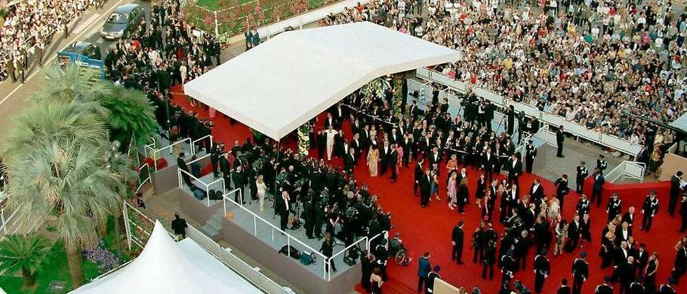 Roter Teppich unter Palmen: Heute Abend wird hier das 68. Filmfestival in Cannes eröffnet.
