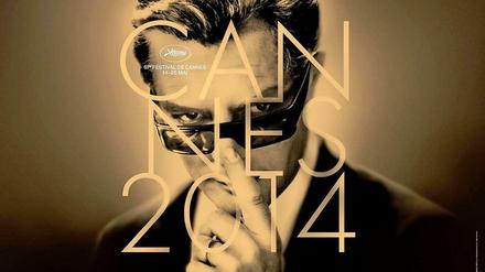 Das Plakat der Internationalen Filmfestspiele in Cannes, die dieses Jahr vom 14. bis 25. Mai stattfinden.