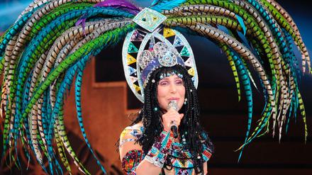 Cher bei einem Auftritt in Las Vegas.
