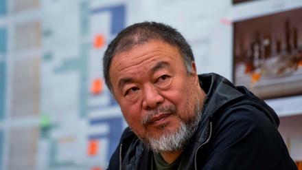 Ai Weiwei in seinem Berliner Studio. 