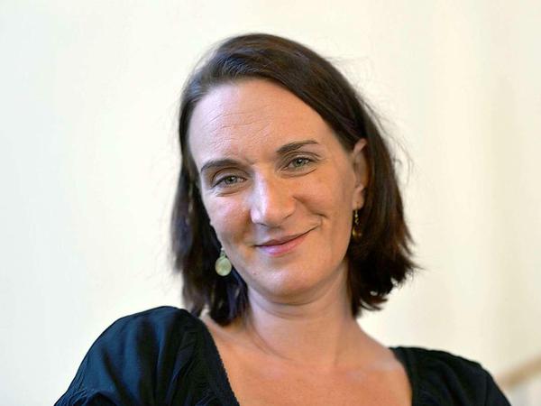 Glückliche Siegerin. Terézia Mora gewann für ihren Roman "Das Ungeheuer" am Montag den Deutschen Buchpreis.