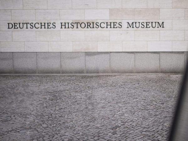 Der Eingang des Deutschen Historischen Museums (DHM) in Berlin.