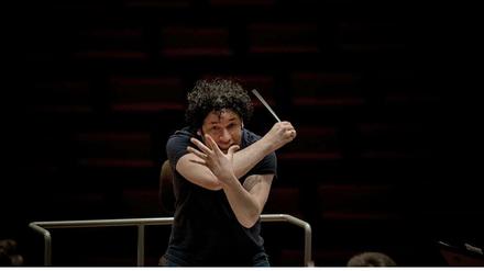 Leidenschaftlicher Dirigent: Gustavo Dudamel