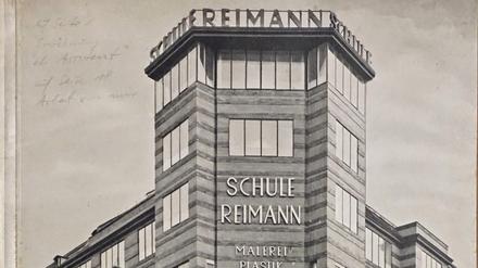 Prospekt der Berliner Kunstgewerbeschule Reimann