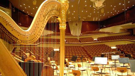 Die Königin des Konzertsaals heißt Harfe.