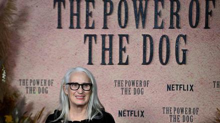Regisseurin Jane Campion bei einer Vorführung ihres Films „The Power of the Dog“ in Oktober 2021 in Paris
