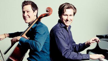 Zwei Brüder, eine Leidenschaft: Links am Cello Wasily, rechts Nicolai.