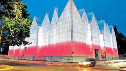 Eigenwillig: Die Architektur der Stettiner Philharmonie ist höchst originell, sucht aber in Sachen Blockrand und Traufhöhe den Dialog mit der Nachbarschaft. 