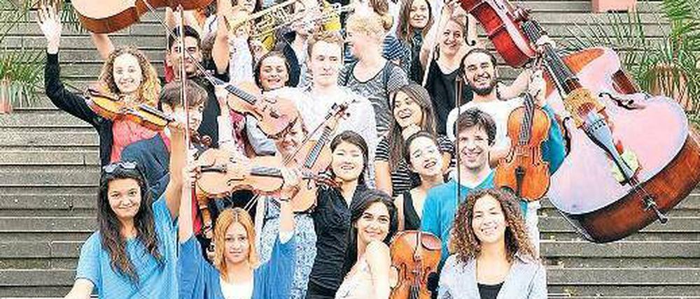 We are the world. Das Festivalorchester Türkei-Deutschland Foto: YEC/Bienert