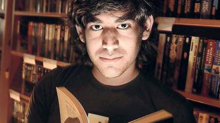 Ein digitaler Held. Der etzaktivist Aaron Swartz nahm sich das Leben. Im April sollte er vor Gericht gestellt werden.