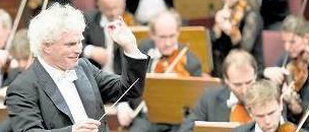 Simon Rattle und die Berliner Philharmoniker sind die wichtigsten Partner des "Musikfest Berlin"