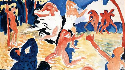 André Derain malte 1905 „Das Goldene Zeitalter“