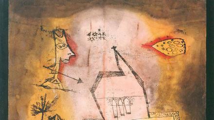 Poetisch. Paul Klees Gemälde „Bebende Kapelle“ von 1924.