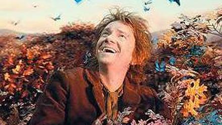 Das Lachen vergeht ihm noch- Der Hobbit Bilbo (Martin Freeman) wird bald in die Höhle des Ungeheuers geschickt. 