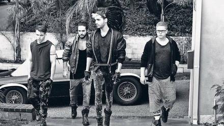 Georg Listing, Tom und Bill Kaulitz und Gustav Schäfer (von links) sind Tokio Hotel. 