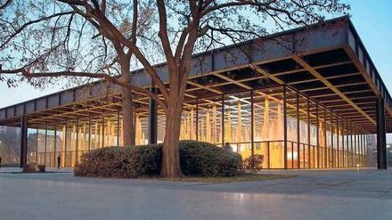 Denkmal der Moderne. Mies van der Rohes Neue Nationalgalerie, 1968 eröffnet, ist in 46 Jahren nicht einmal saniert worden.
