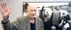 Schrittmacher. Will McBride wurde ab 1954 zum Chronisten der Berliner Jugend. Hier 2014 bei seinem letzten Auftritt in der Galerie C/O Berlin..