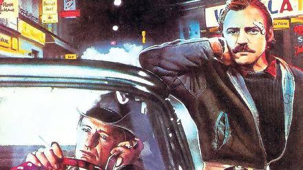 Das Sickert-Plakat zu Wim Wenders „Der amerikanische Freund“ mit Dennis Hopper (l.).