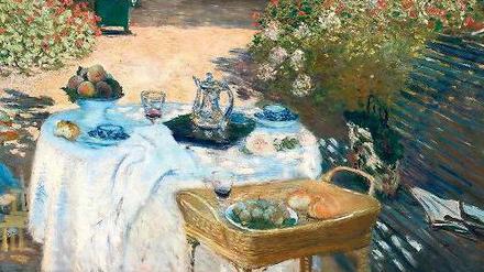 Claude Monets „Das Mittagessen: dekorative Tafel“ (1873).