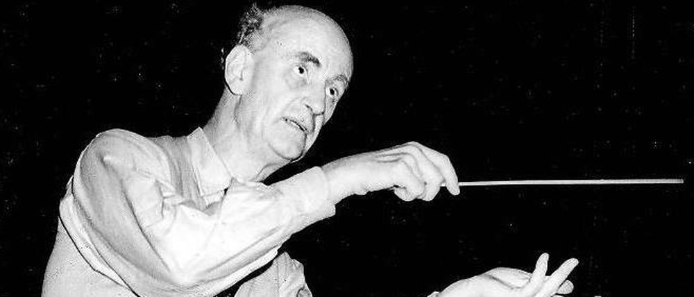 Wilhelm Furtwängler, Chefdirigent der Philharmoniker 1922–1934 und 1952–1954.