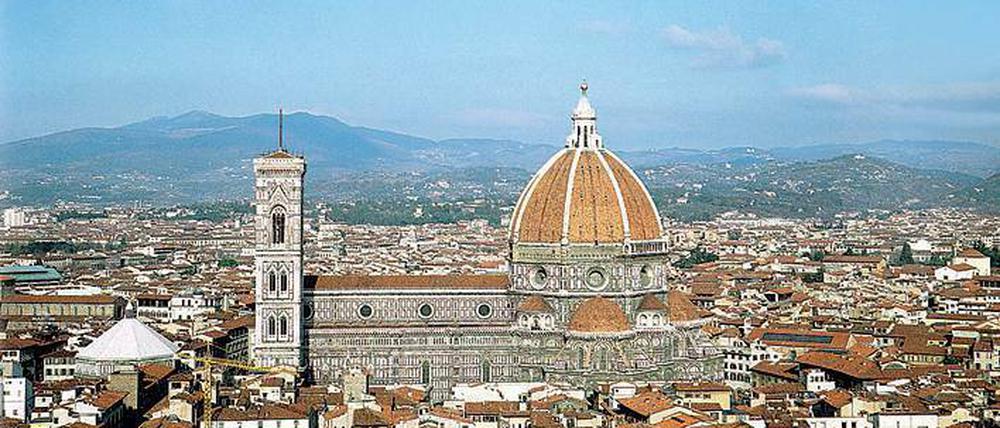 Blick auf Florenz und den Dom