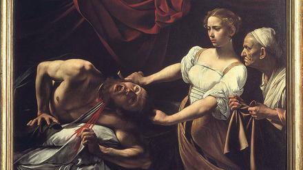 Notwehr? Caravaggios Gemälde „Judith enthauptet Holofernes“ (1595/96) hängt im römischen Palazzo Barberini.