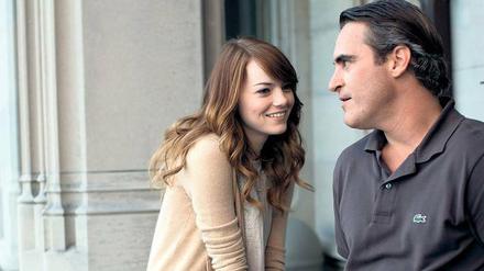 Wo die Liebe hinwill. Studentin Jill (Emma Stone) und Professor Abe Lucas (Joaquin Phoenix). 