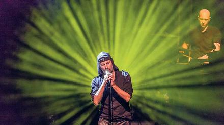 Art Rock. Milan Fras, Sänger von Laibach, am Donnerstag im Haus der Kulturen der Welt.