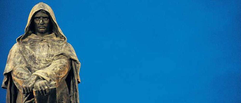 Giordano Brunos Standbild in Rom