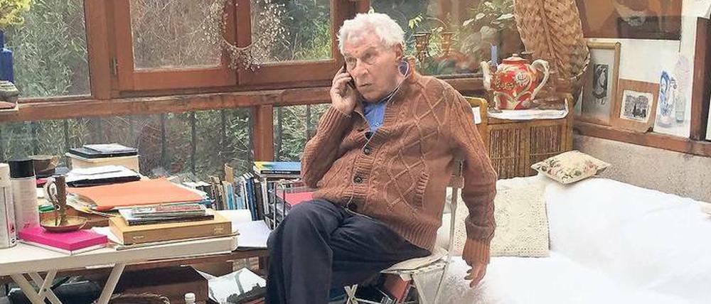 Poet und Revolutionär. John Berger 2016 in seiner letzten Wohnung in Antony, südlich von Paris.