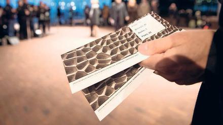 Begehrt: die Tickets für die Elbphilharmonie.