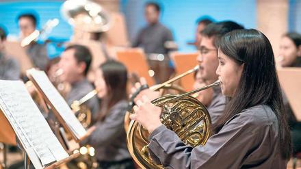 Kulturelle Spannungen. Das Asian Youth Orchestra 