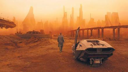 Strahlende Landschaften. Die Spur des Replikantenkinds führt den Blade Runner K (Ryan Gosling) ins verseuchte Las Vegas. 