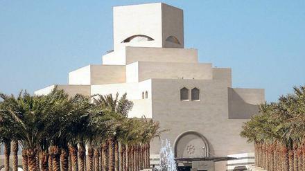 Aus Minarett und Stufenpyramide. Das Museum für Islamische Kunst in Doha erbaute I. M. Pei. 