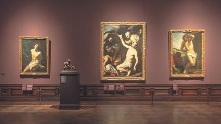 Körperkünstler. Blick in die Dresdner Ausstellung „Caravaggio. Das Menschliche und das Göttliche“.