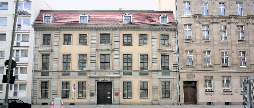 Geschichtsträchtiger Ort. Das Nicolaihaus in der Brüderstraße 13 in Mitte - Lessing und Mendelssohn waren auch für Nicolai Inspirationsquellen. 