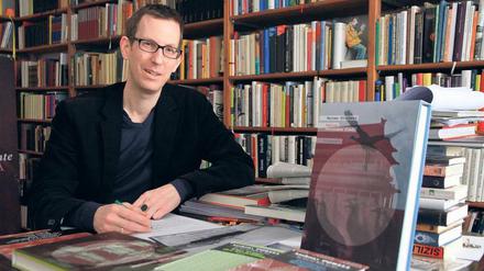 Ingo Držemnik gründete den Elfenbein Verlag mit einem Studienfreund.