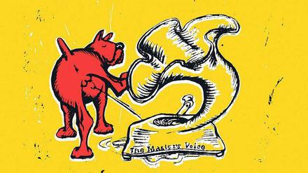 Straßenköter gegen das Starsystem. 1972 entwirft der Kabarettist und Zeichner Tommi Busse dieses Logo für das Label.