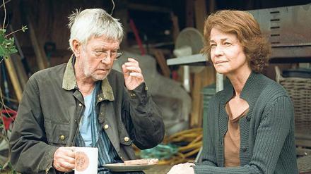 Leise Spannungen. Tom Courtenay und Charlotte Rampling in der Constantine-Adaption „45 Years“.