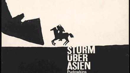Hans Hillmanns Filmplakat „Sturm über Asien“ aus dem Jahr 1961.