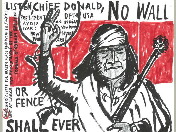 Ehre der Apachen. Native Americans waren früher als Indianer bekannt (Ausschnitt).