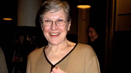 Die Schriftstellerin Paula Fox (1923-2017).