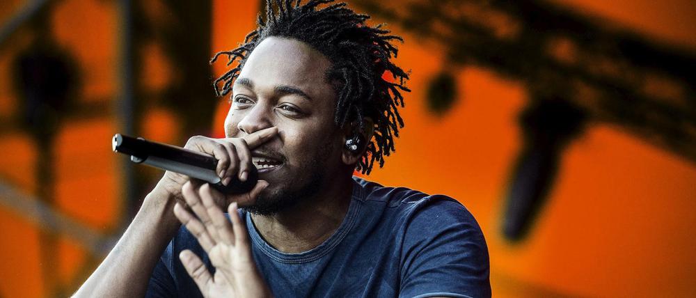 Der Rapper Kendrick Lamar aus Los Angeles.
