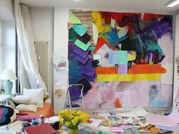 Farbenfroh. Das Atelier von Kirsi Mikkola.