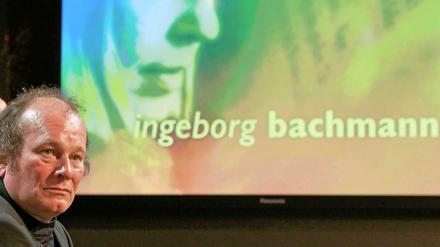 Peter Wawerzinek beim Ingeborg-Bachmann-Wettbewerb in Klagenfurt.