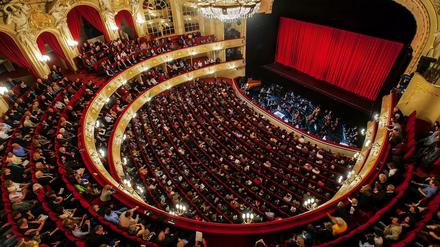 Volles Haus. Der Konzertsaal der Komischen Oper.