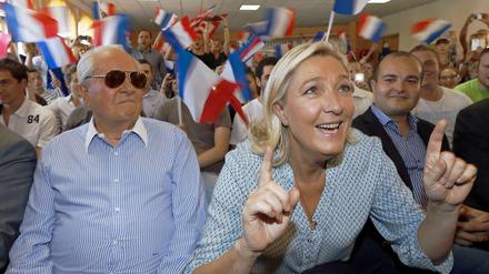 Marine Le Pen, Parteichefin des Front National.