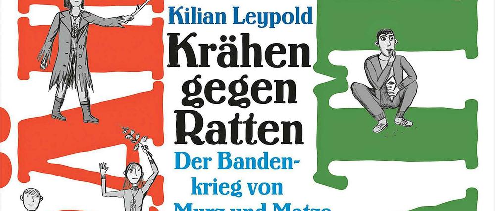Cover zu dem spannenden Roman über eine Kinderbande von Kilian Leypold.