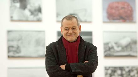 Der Fotograf Michael Schmidt, 2013 im Berliner Gropius-Bau.